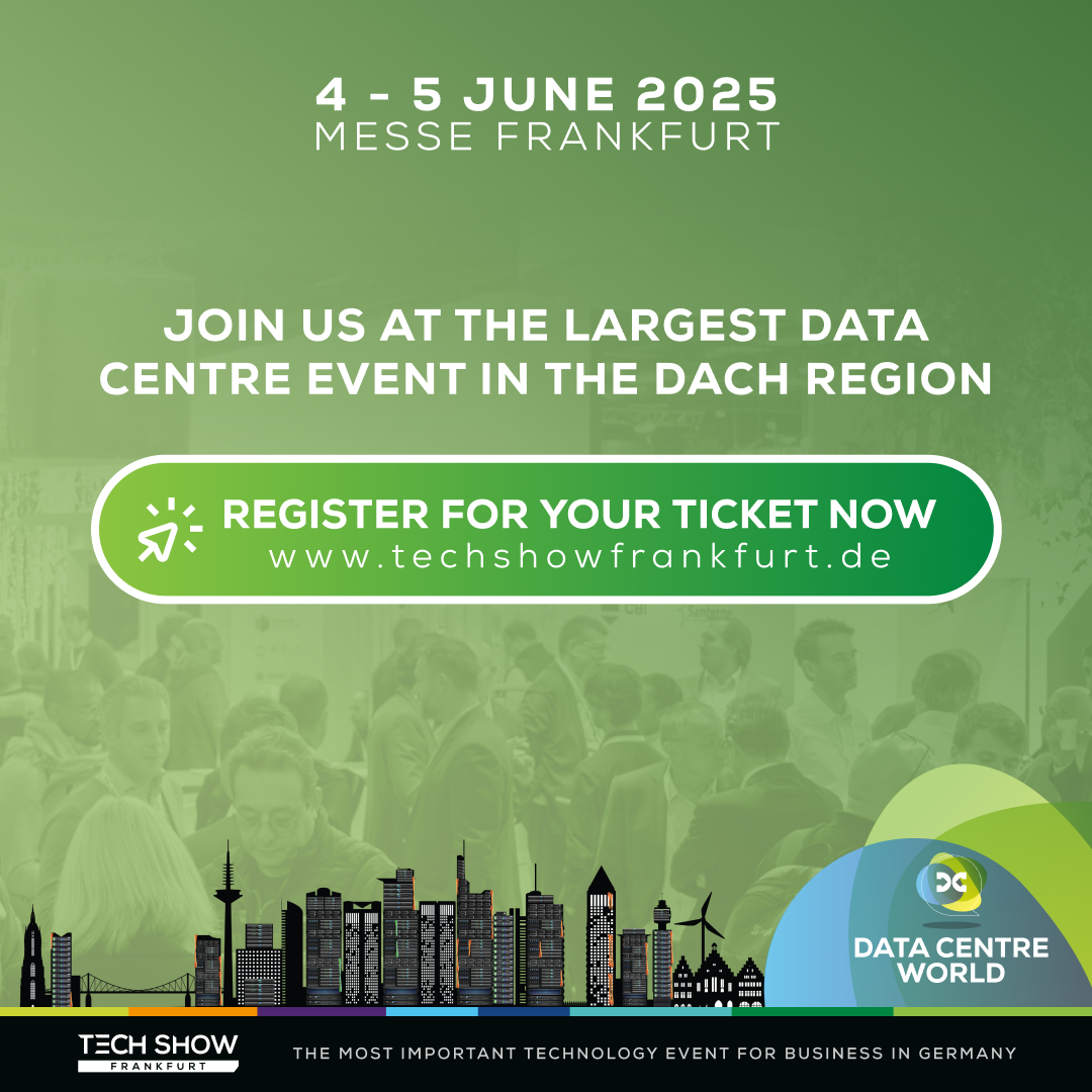 WIR SIND AUSSTELLER: DATA CENTRE WORLD 4.-5.6.2025 | L130